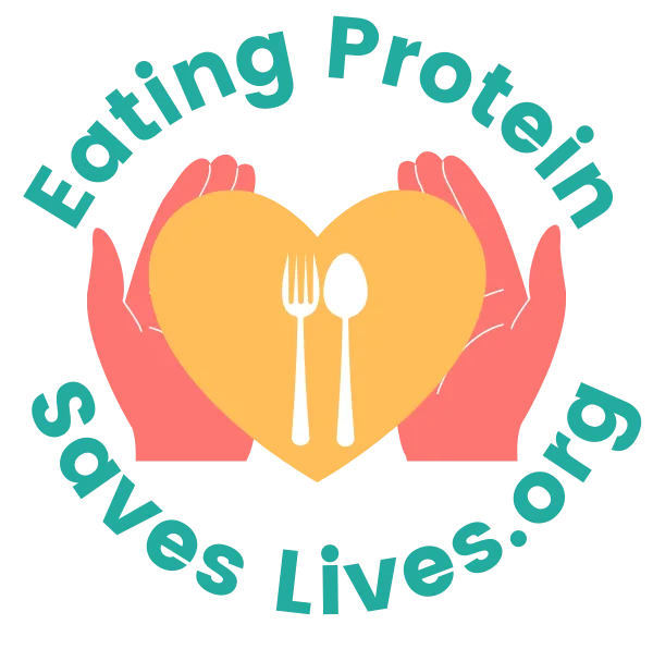 Eating Protein Saves Lives Logo